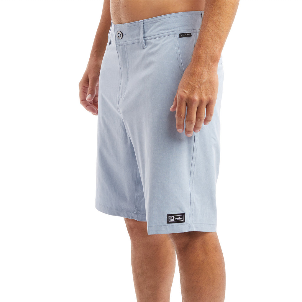 Pelagic Deep Sea Hybrid Shorts - Slate