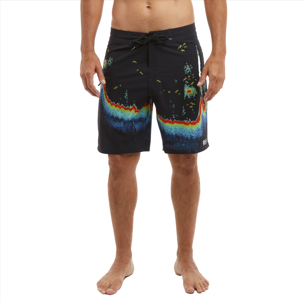 Pelagic Strike 19" Boardshorts - Sonar Black