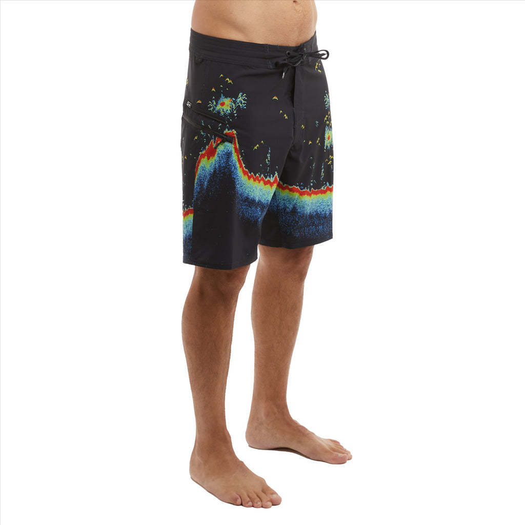 Pelagic Strike 19" Boardshorts - Sonar Black