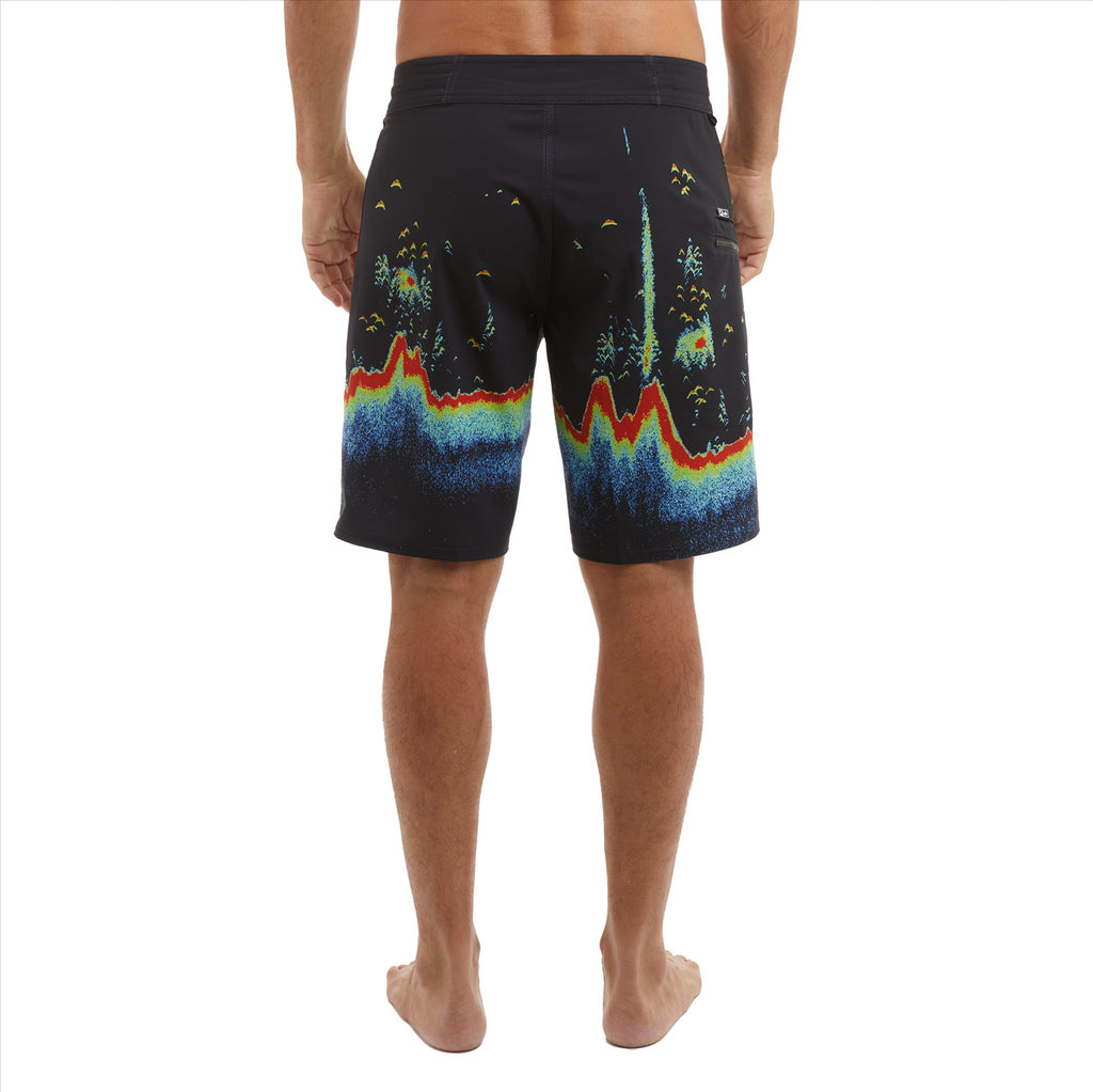 Pelagic Strike 19" Boardshorts - Sonar Black