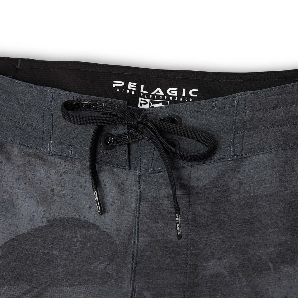 Pelagic Cortez Boardshorts - Open Seas Black