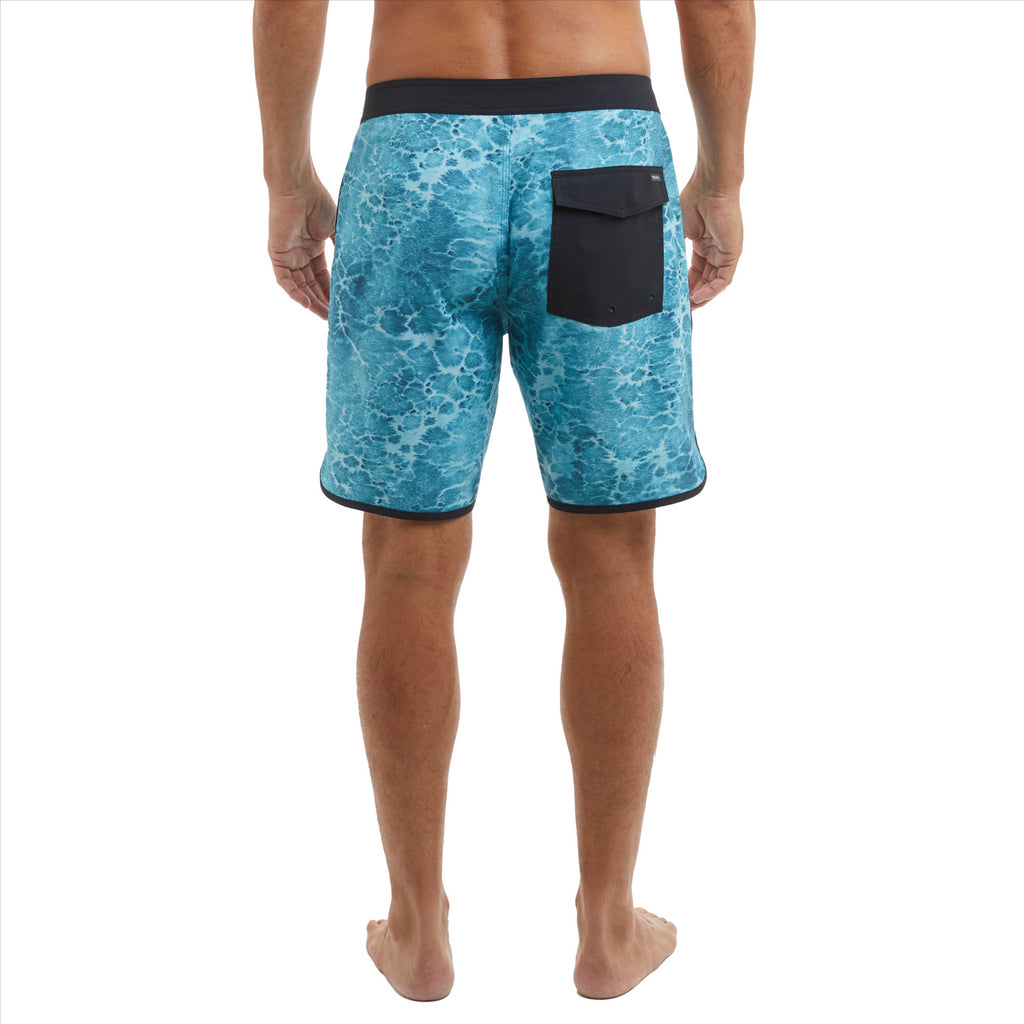 Pelagic High Spot 18" Boardshorts - Prop Wash Tahiti Blue