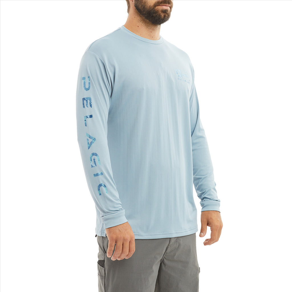 Pelagic AquaTek Icon Fishing Shirt - Slate