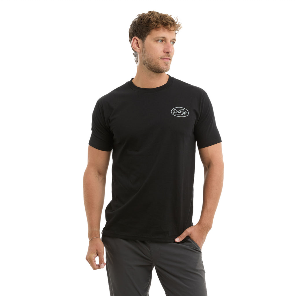 Pelagic Circled T-Shirt - Black