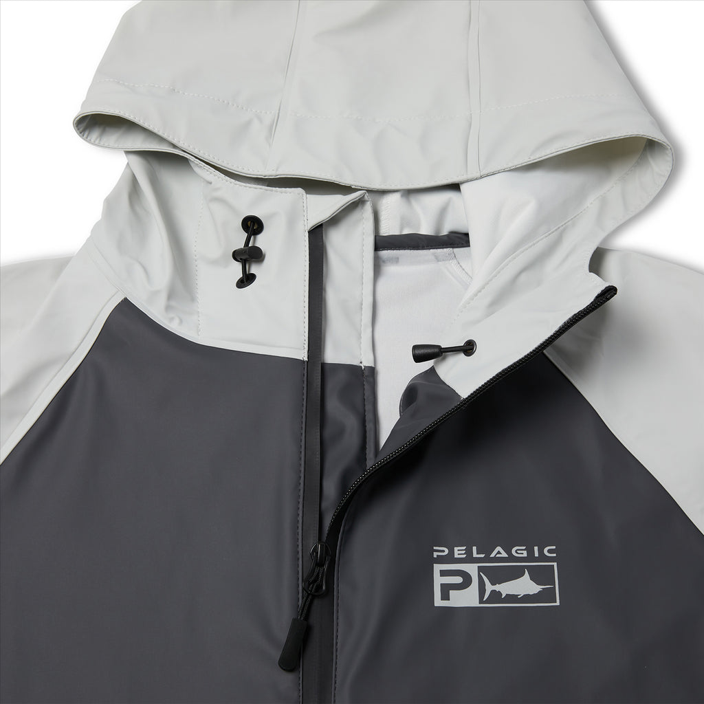 Pelagic Chubasco Rain Jacket - Light Grey