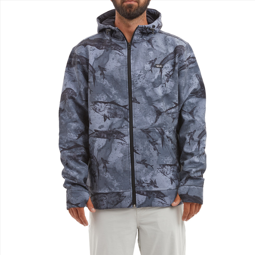 Pelagic Grander Zip Fleece Softshell Jacket