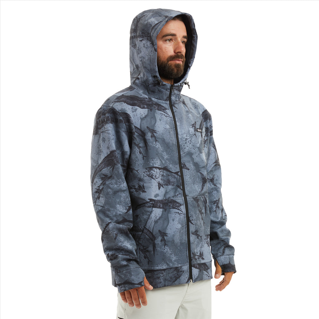 Pelagic Grander Zip Fleece Softshell Jacket