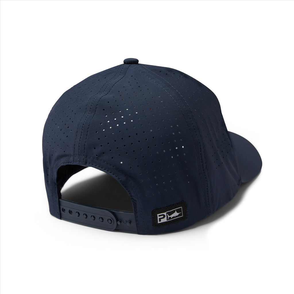 Pelagic Terminal Sonar Performance Trucker Cap - Black