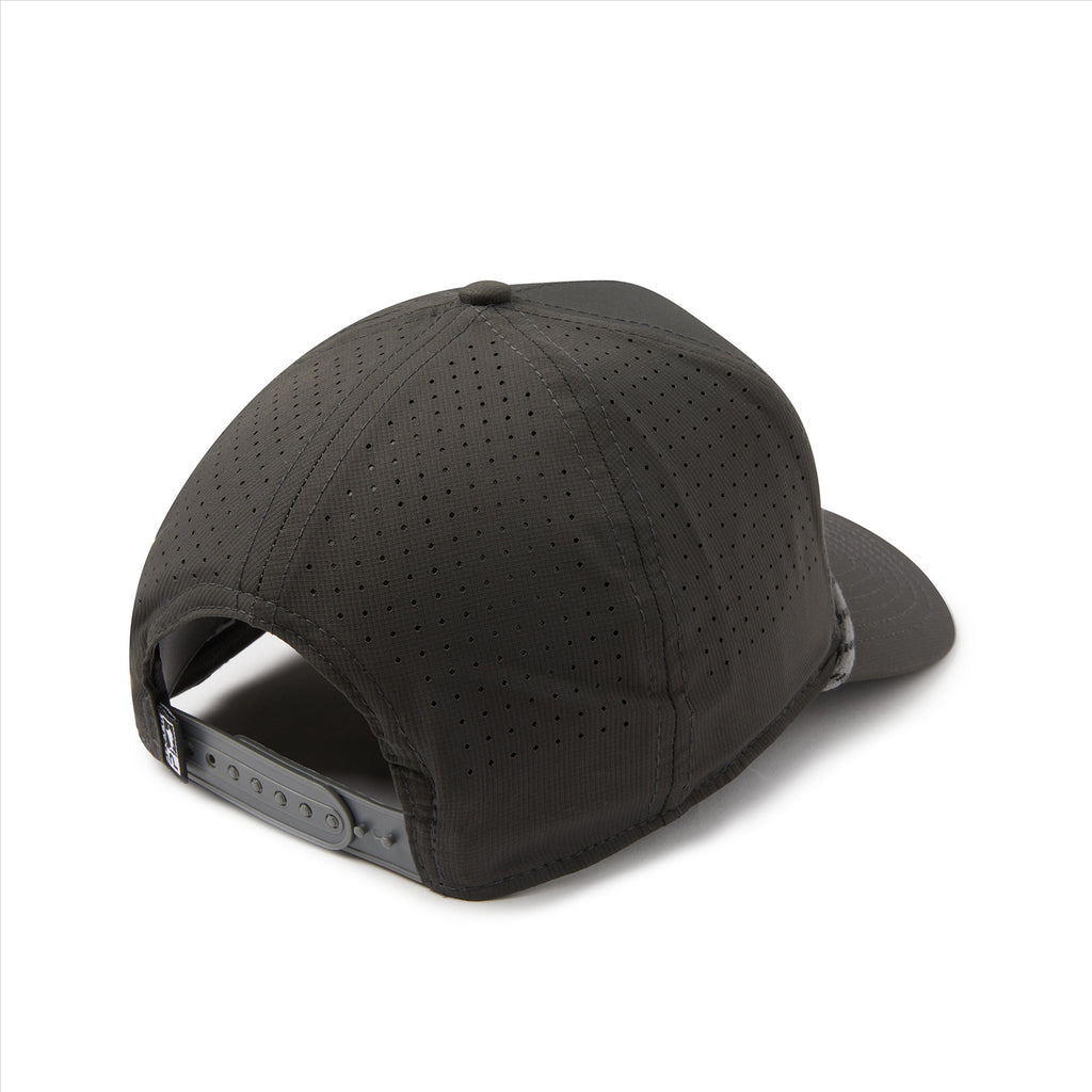 Pelagic Upswell Marlin Mid Crown Snapback - Graphite