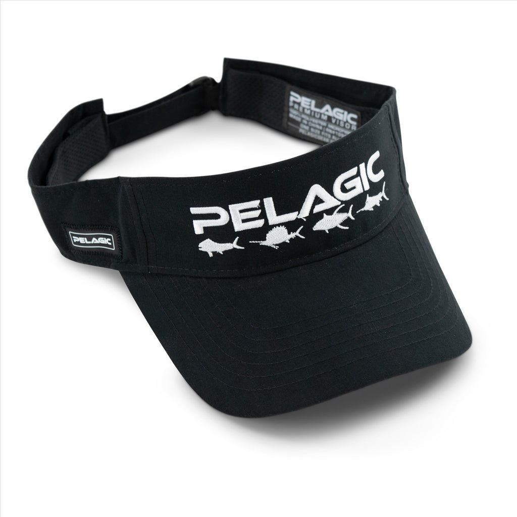 Pelagic Slam Performance Visor - Black