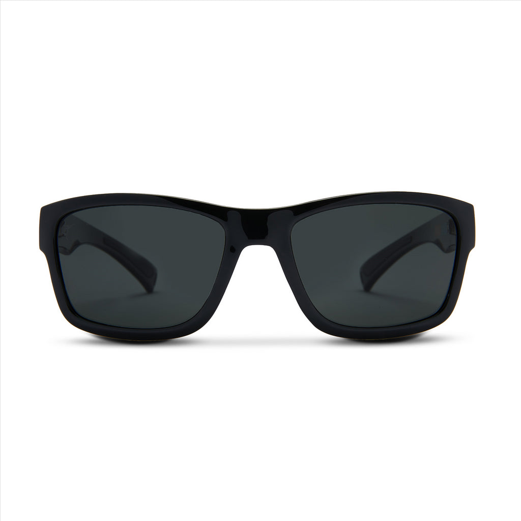 Pelagic Gear Ballyhoo Sunglasses, Black/Grey