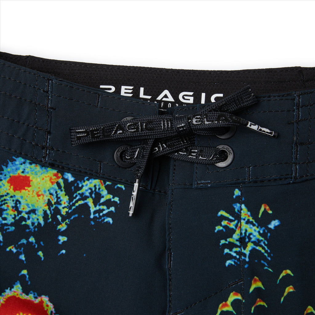 Pelagic Youth Striker Sonar Short Black - Special Order