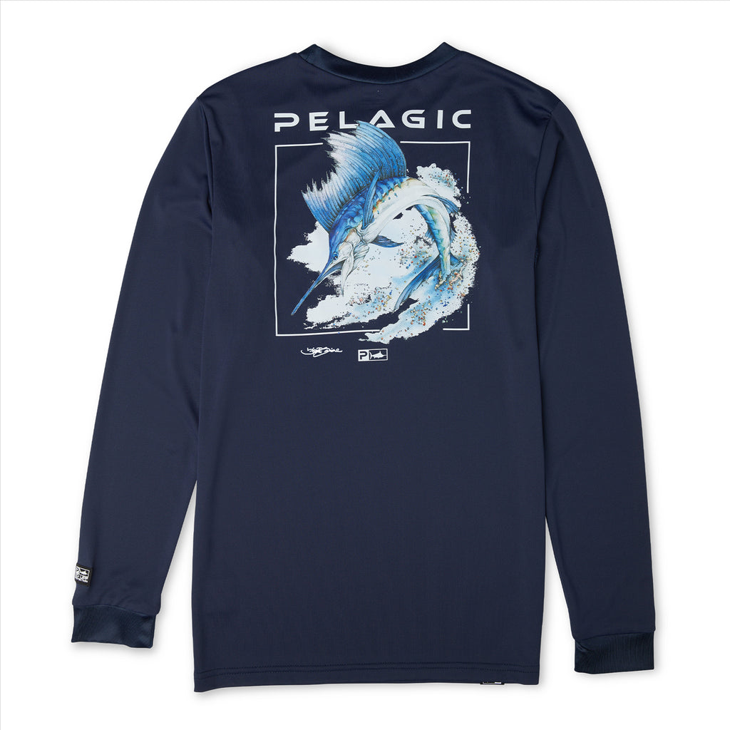 Pelagic Youth Aquatek Goione Sailfish Navy