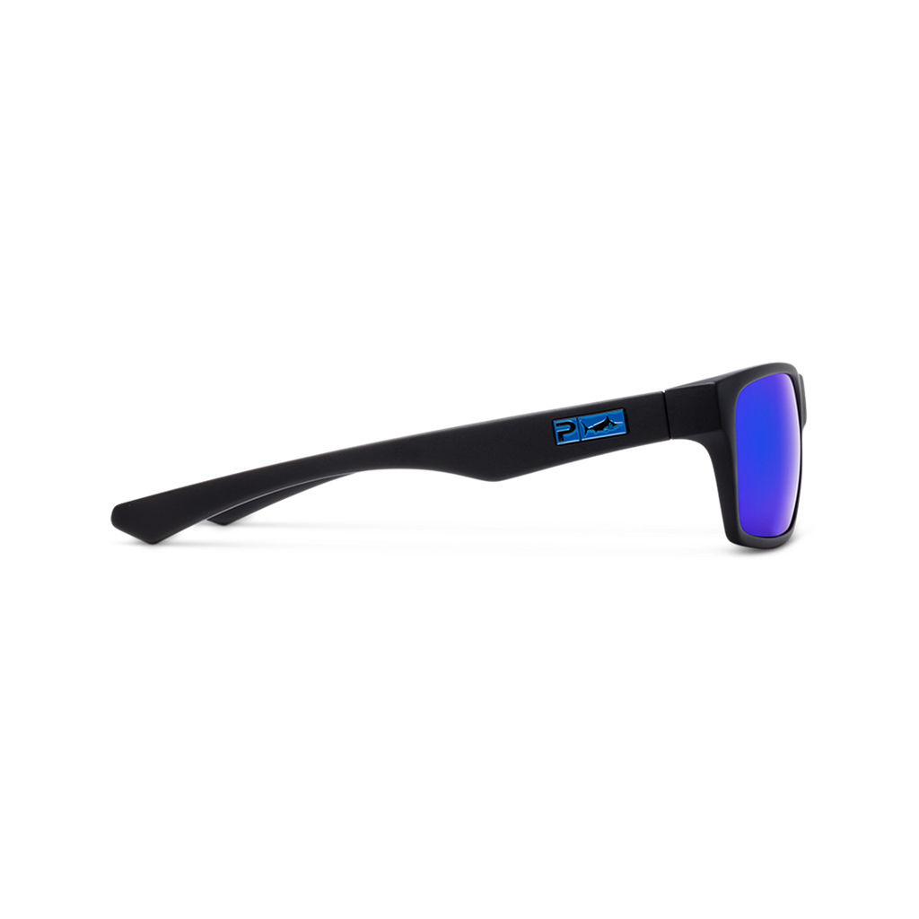 Pelagic Fish Taco - Polarised Poly Lens - Matte Black/Blue