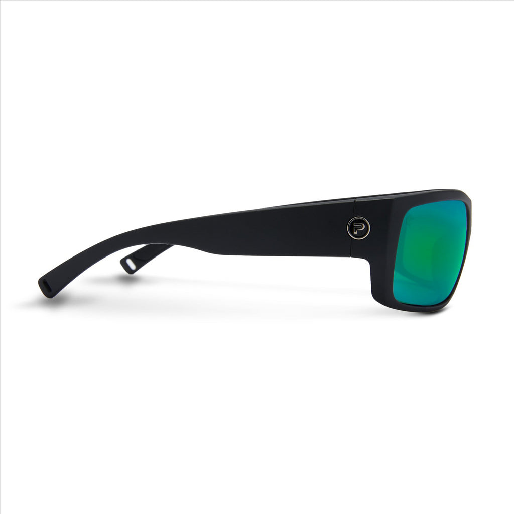 Pelagic Gear Ballyhoo Sunglasses Black/Green