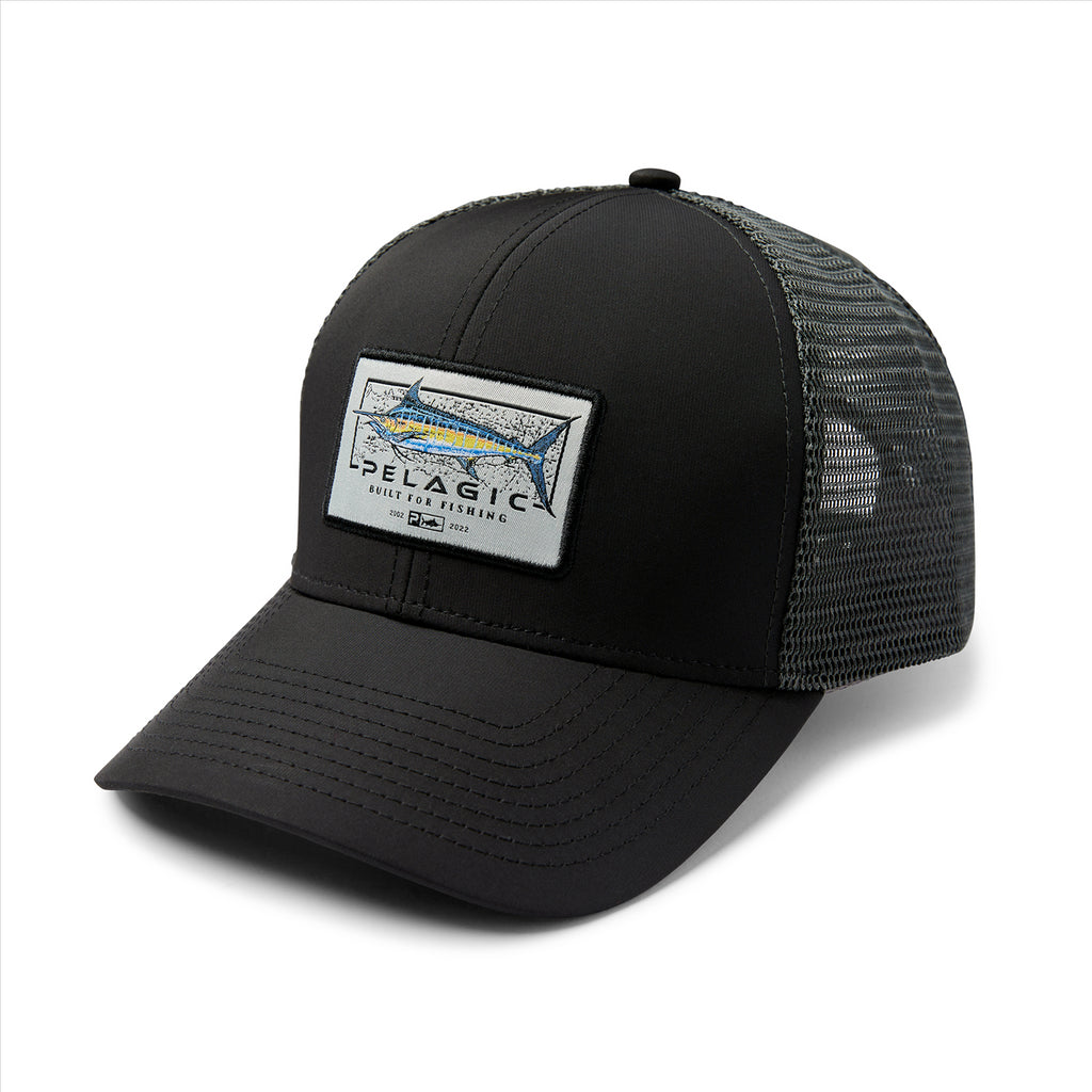 Pelagic Marlin Minds Trucker Cap - Black