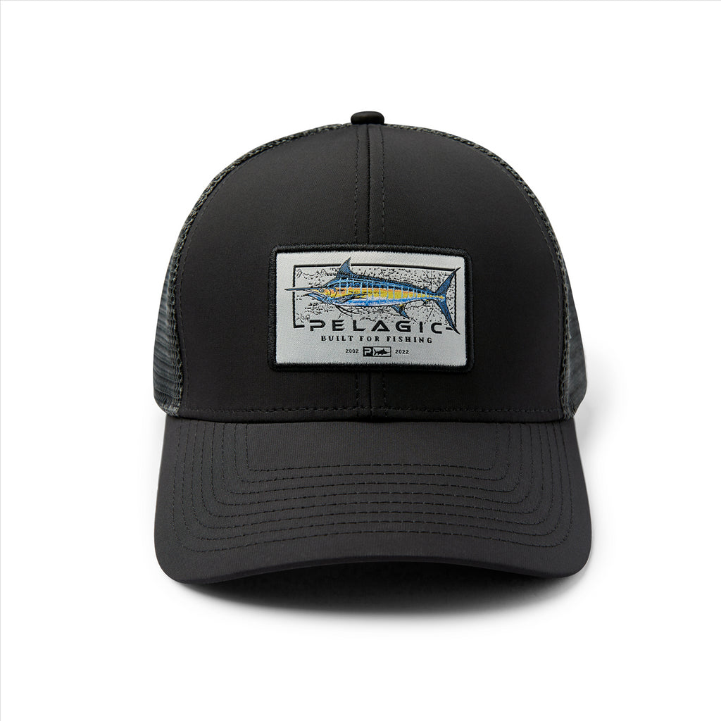 Pelagic Marlin Minds Trucker Cap - Black