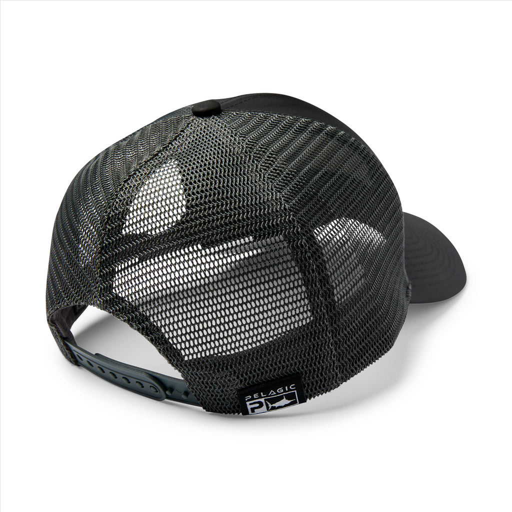 Pelagic Marlin Minds Trucker Cap - Black