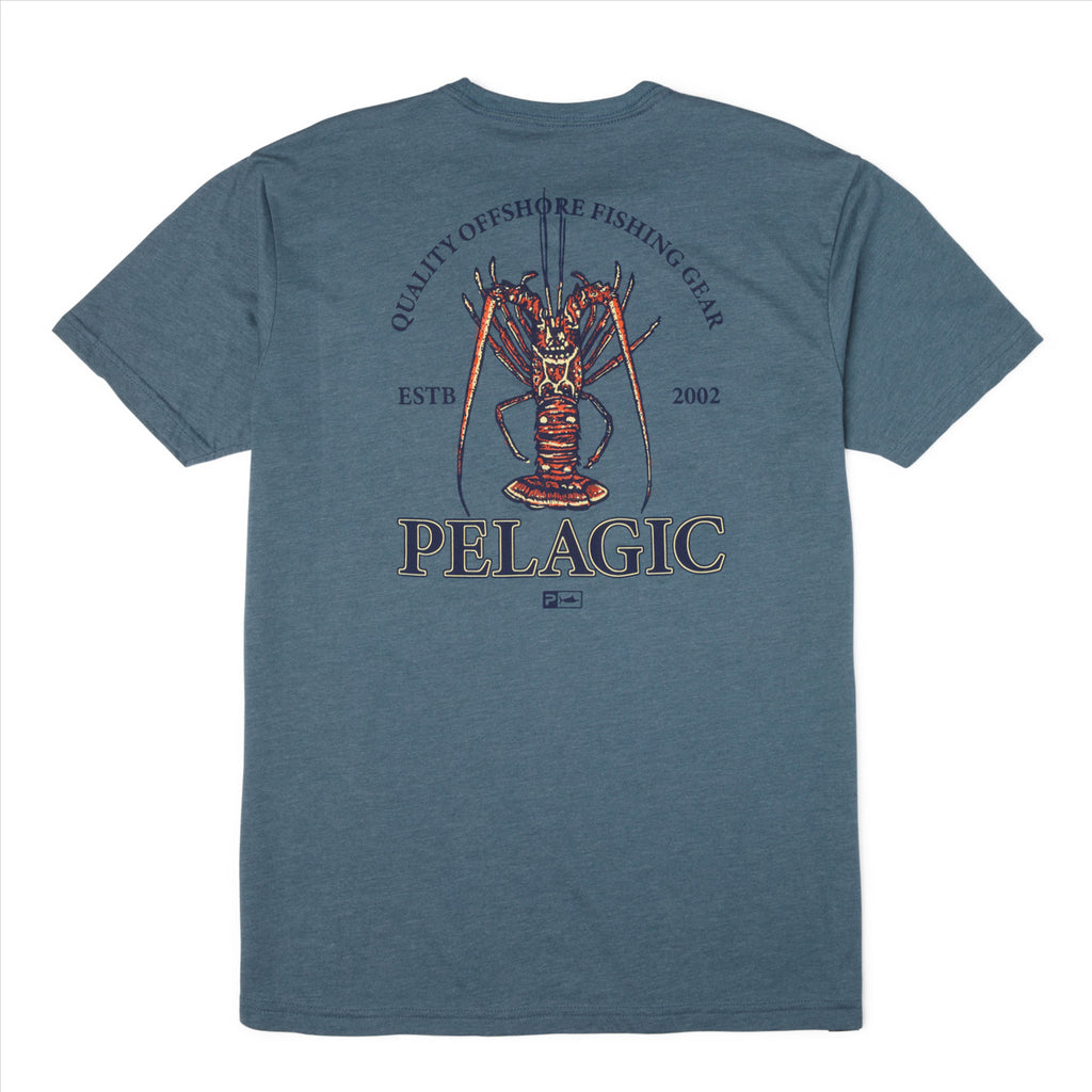 Pelagic Big Bug Premium T-Shirt - Smokey Blue