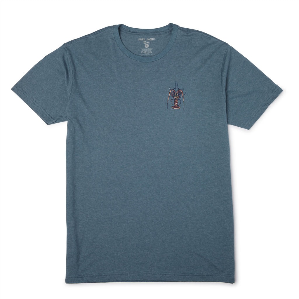 Pelagic Big Bug Premium T-Shirt - Smokey Blue