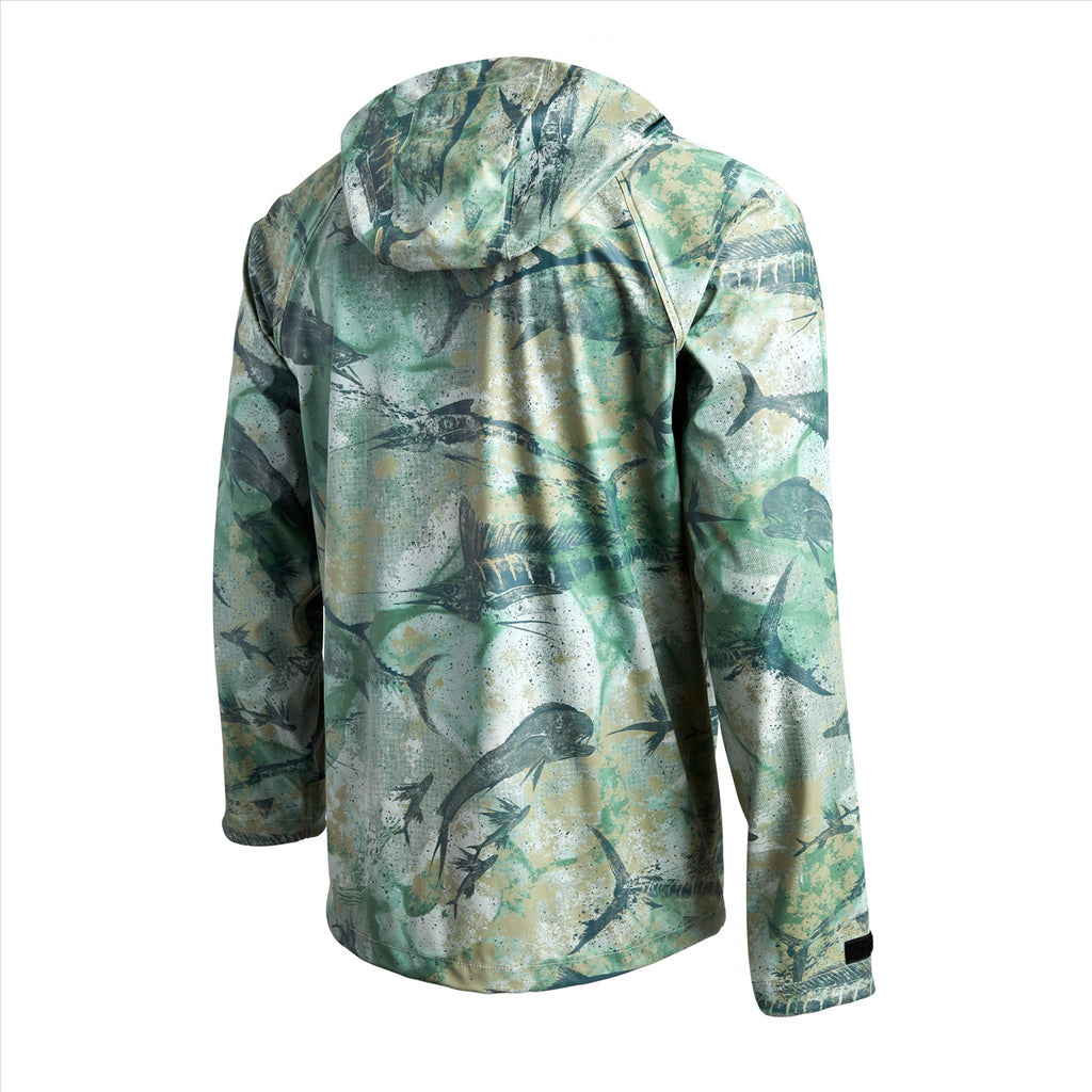 Pelagic Chubasco Rain Jacket - Open Seas Army Green