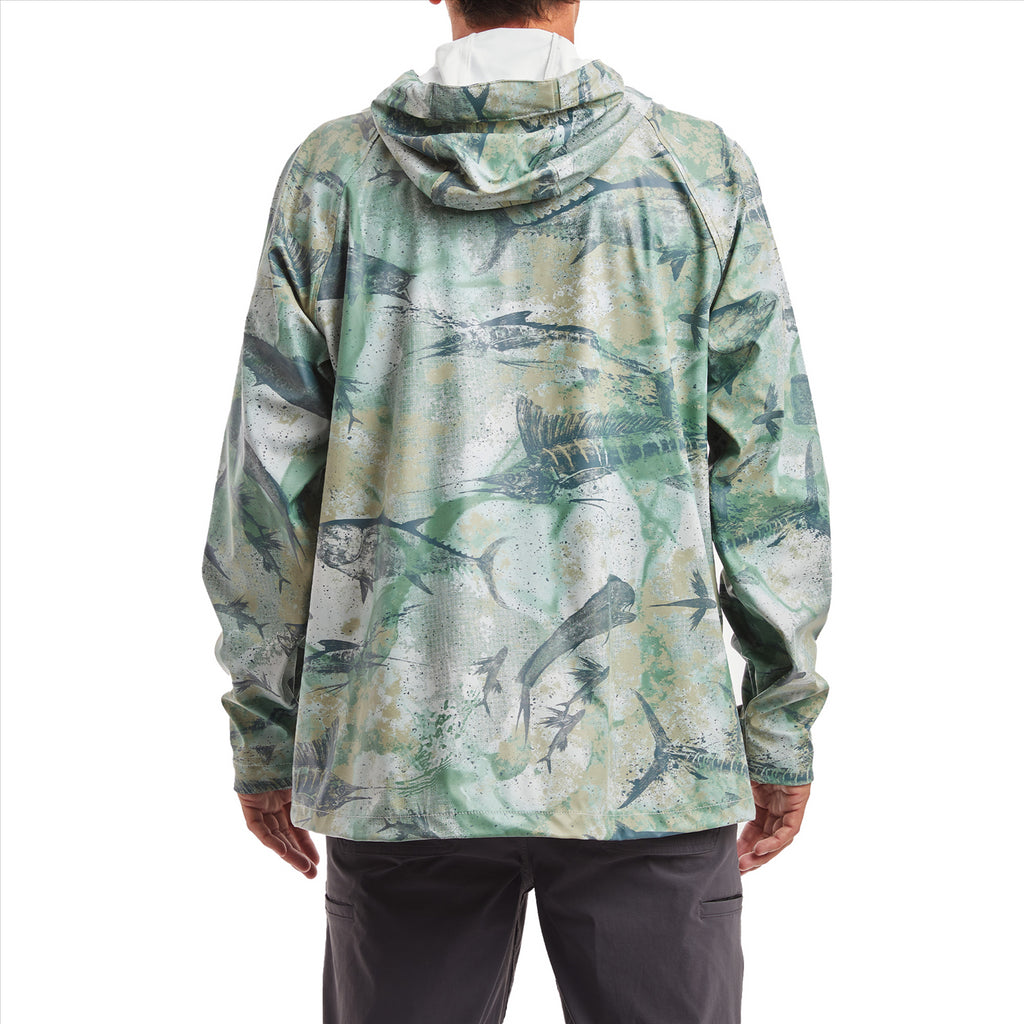 Pelagic Chubasco Rain Jacket - Open Seas Army Green