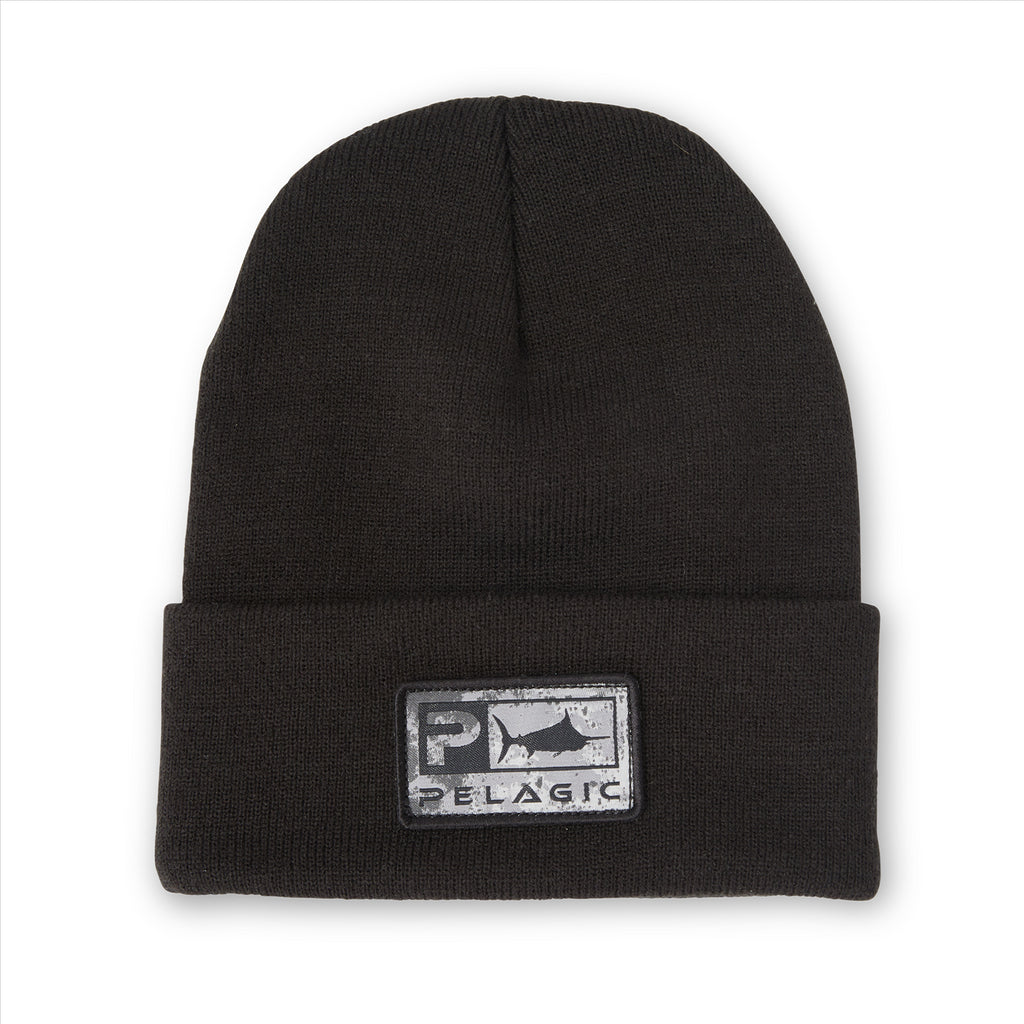 Pelagic Gyotaku Icon Beanie - Black