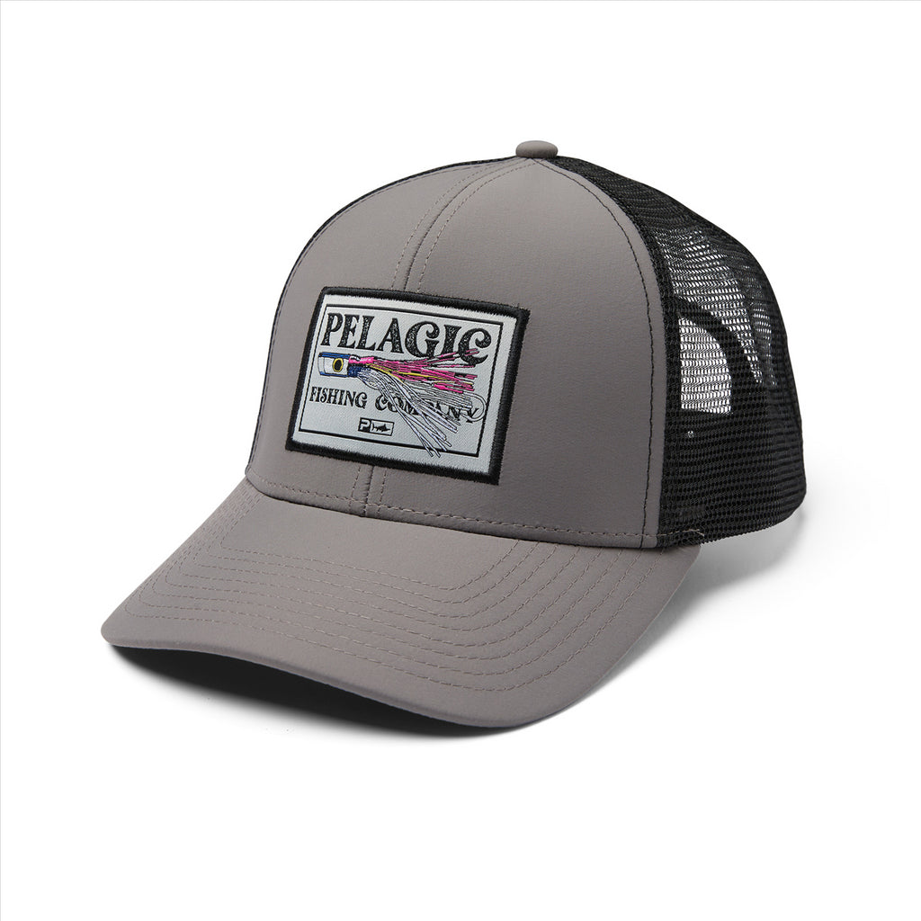 Pelagic Lured Trucker Cap - Graphite