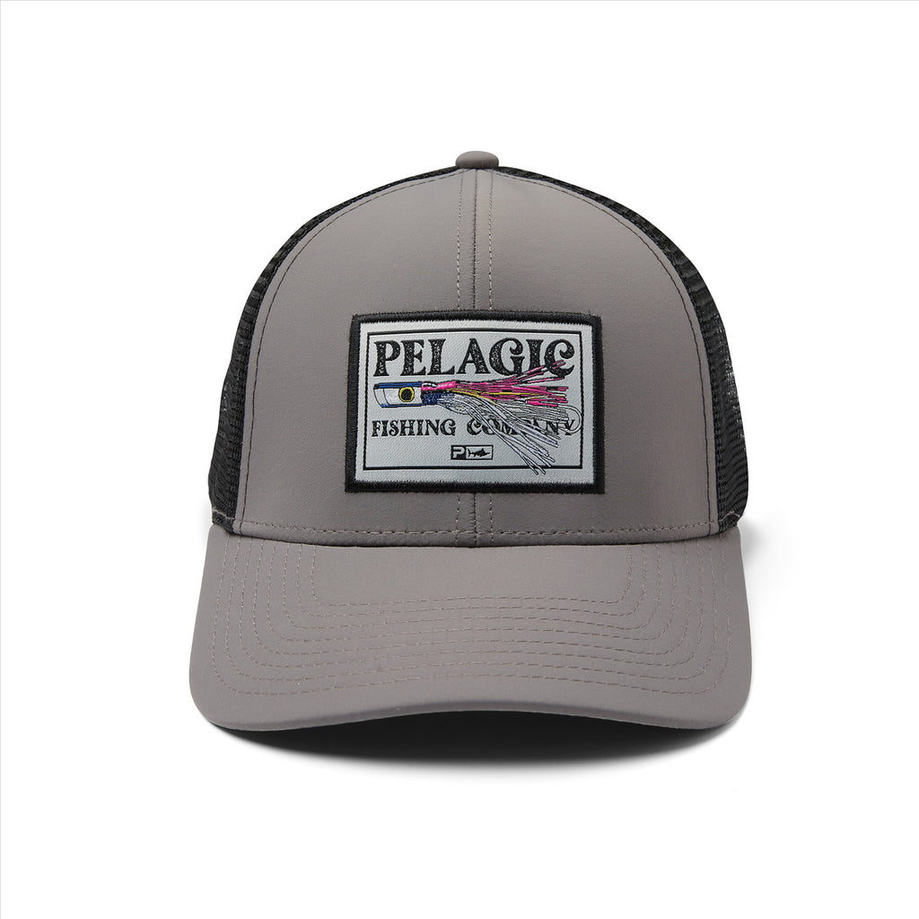 Pelagic Lured Trucker Cap - Graphite