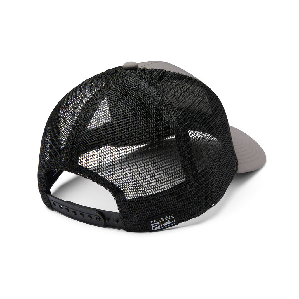 Pelagic Lured Trucker Cap - Graphite