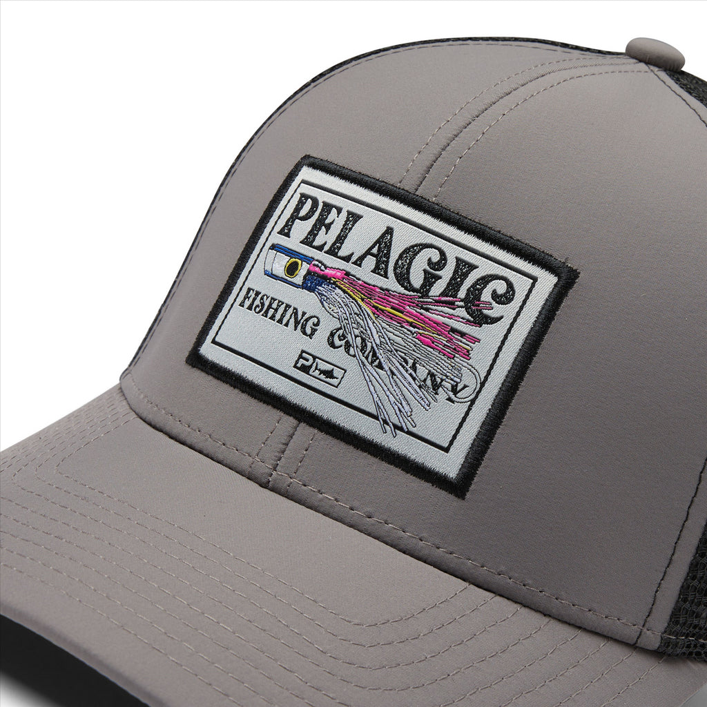 Pelagic Lured Trucker Cap - Graphite