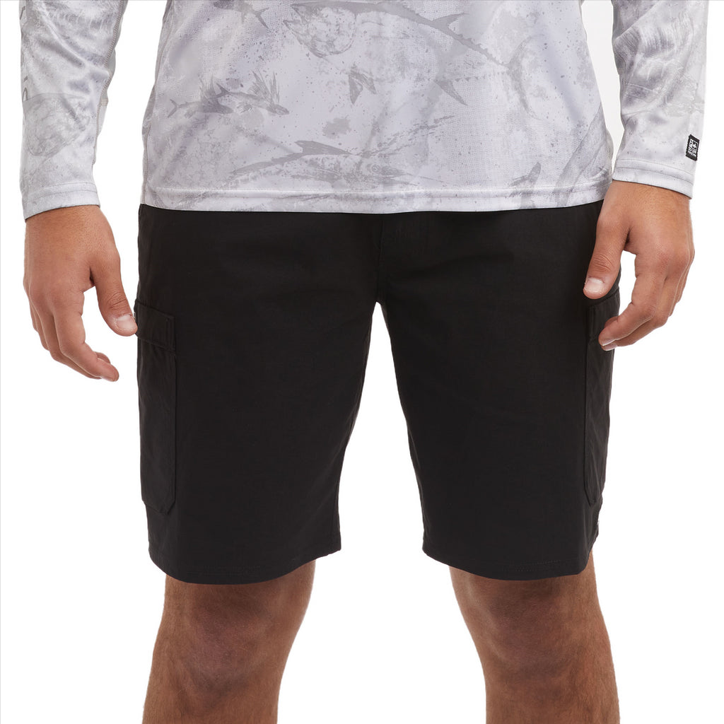 Pelagic Madiera 20" Cargo Shorts - Black