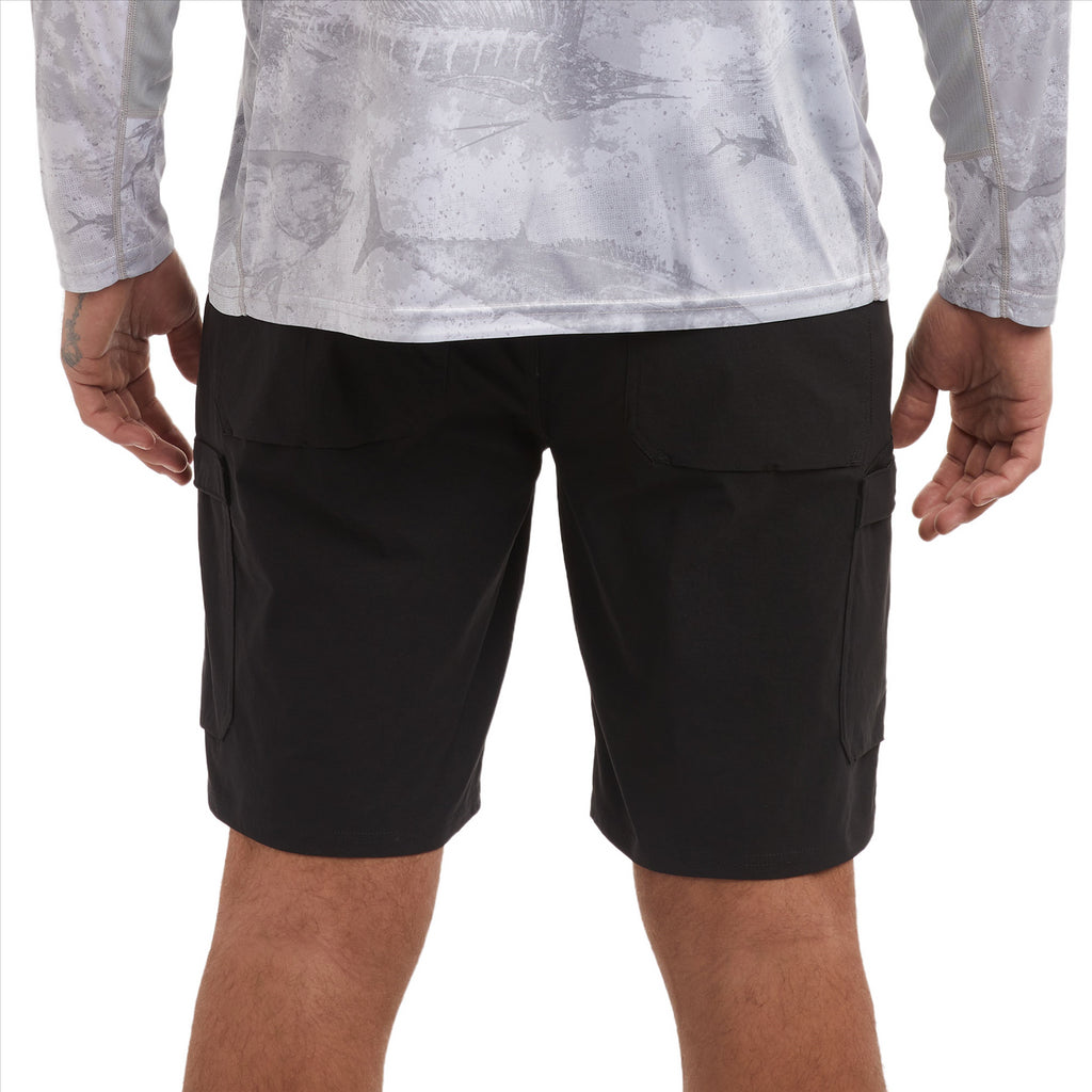 Pelagic Madiera 20" Cargo Shorts - Black