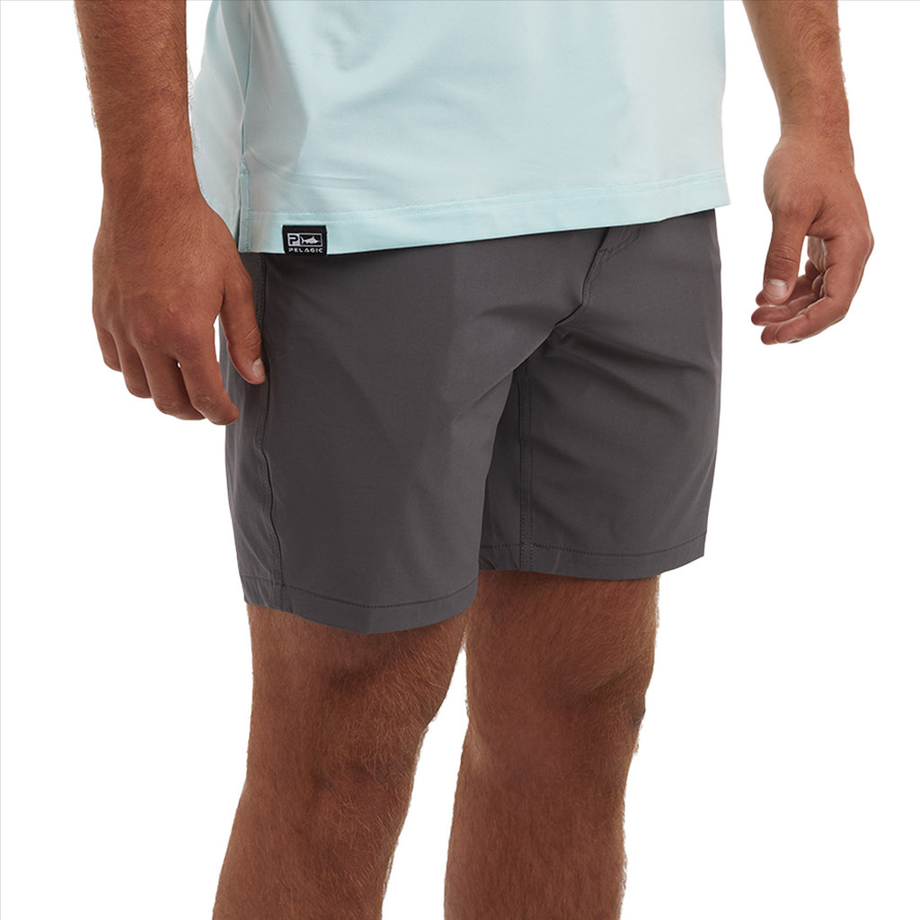 Pelagic Mako 18" Hybrid Shorts - Graphite