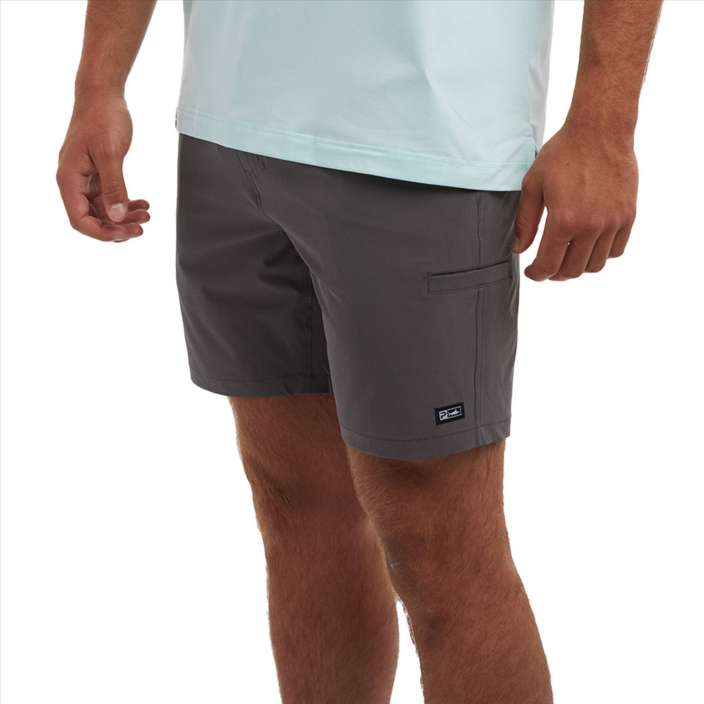 Pelagic Mako 18" Hybrid Shorts - Graphite