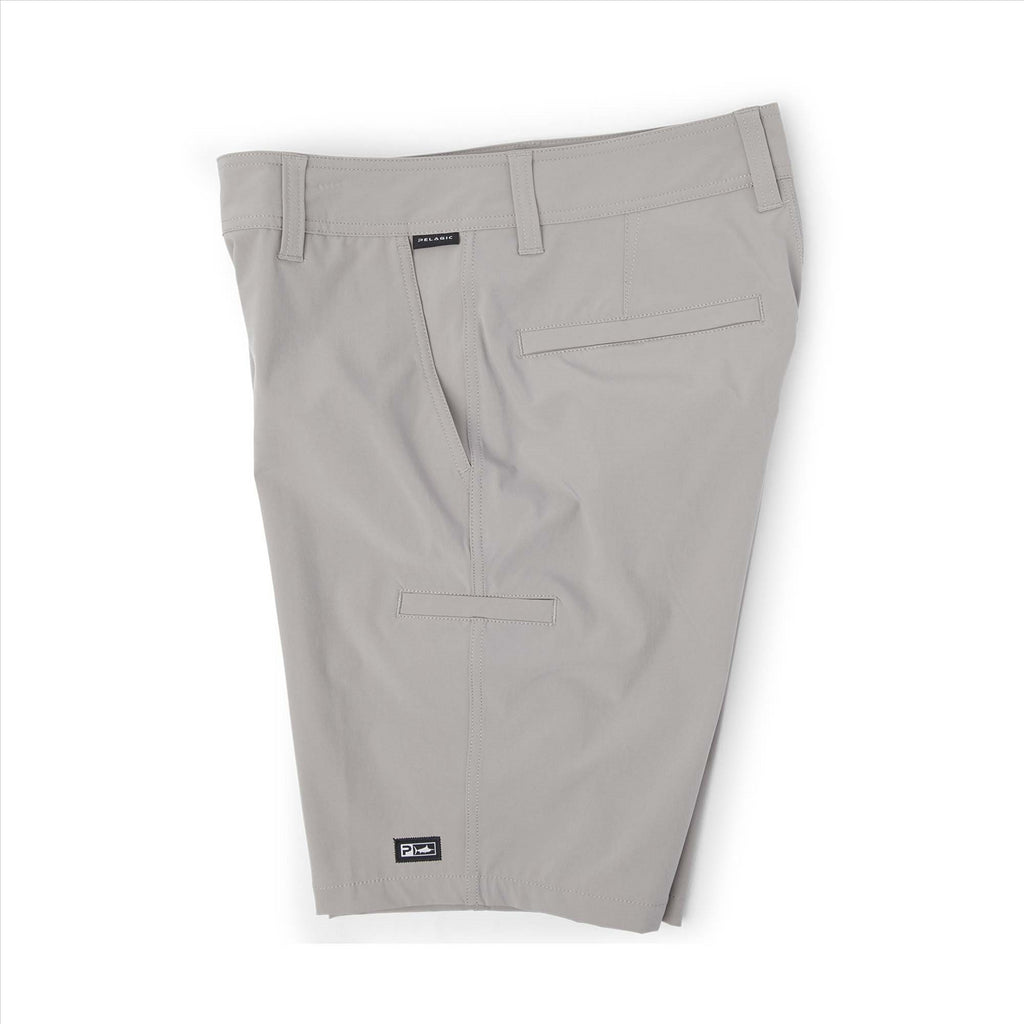 Pelagic Mako 20" Deep Sea Hybrid Shorts - Light Grey