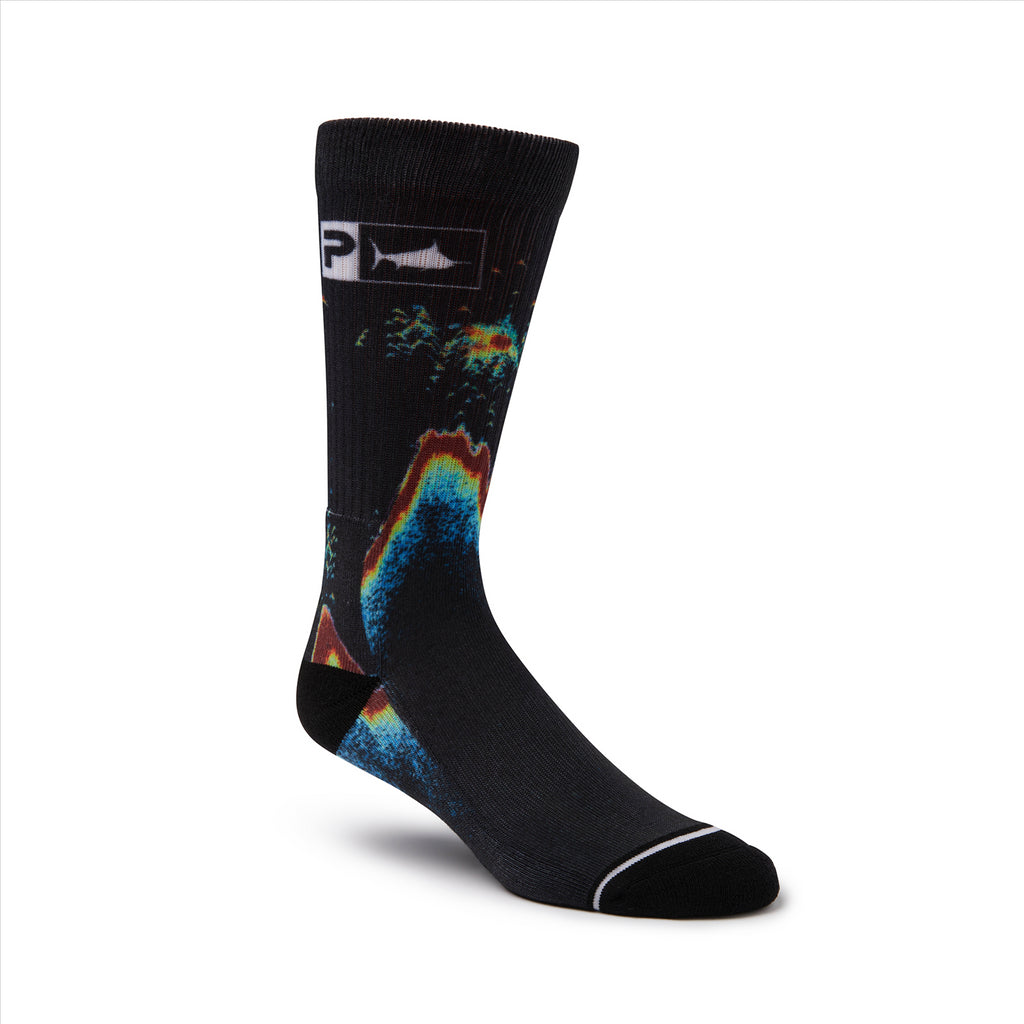 Pelagic Performance Sock - Sonar Black