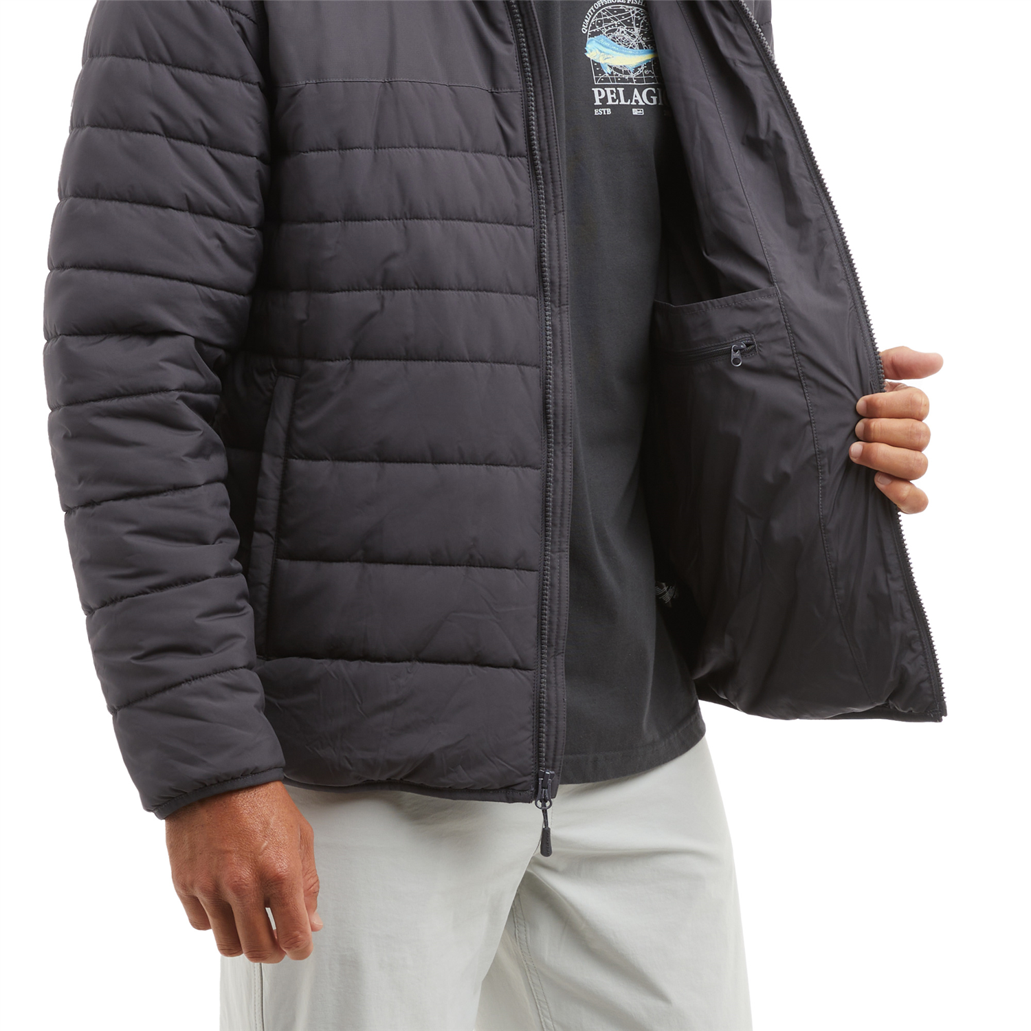 Cold Puff Cold Front Puff Puffer Jacket - Graphite – Pelagic NZ