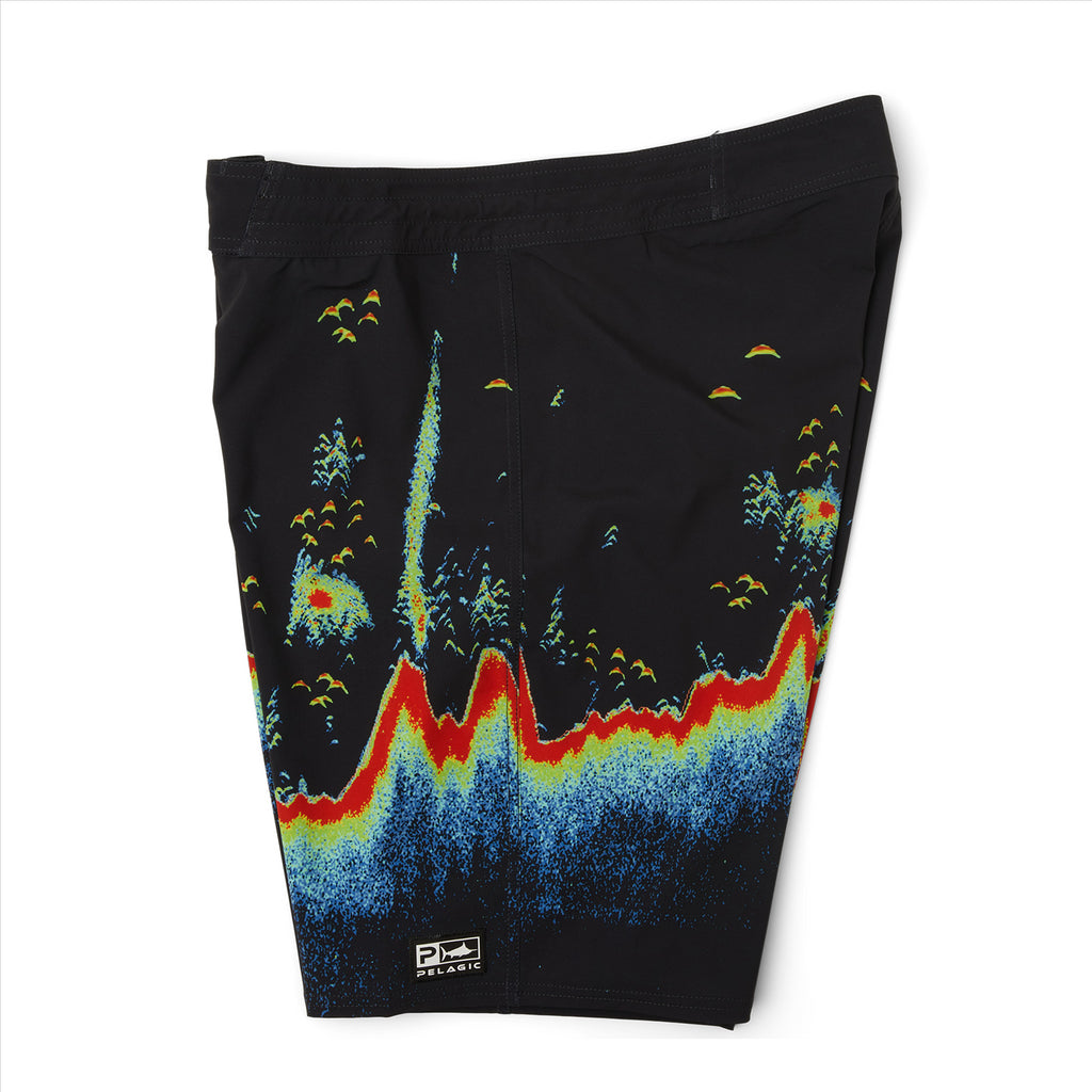 Pelagic Strike 19" Boardshorts - Sonar Black