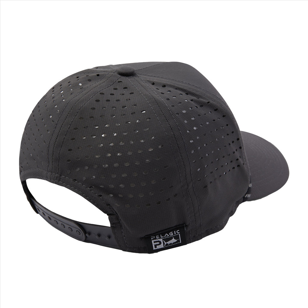 Pelagic Teaser Upswell Performance Trucker Cap - Black