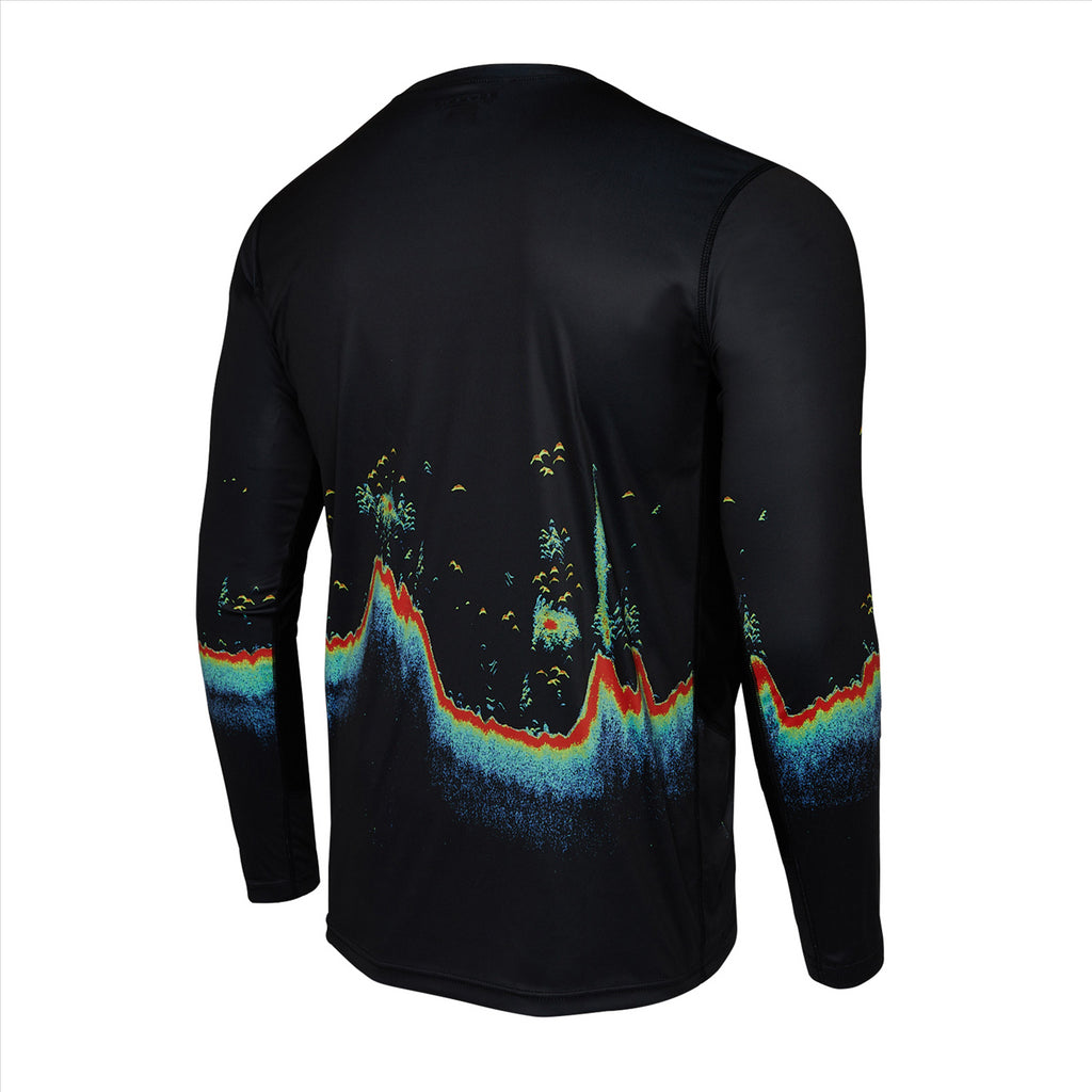 Pelagic Vaportek Fishing Shirt - Sonar Black