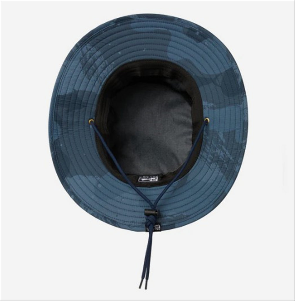 Pelagic Sunsetter Brush Camo Bucket Hat - Dark Navy