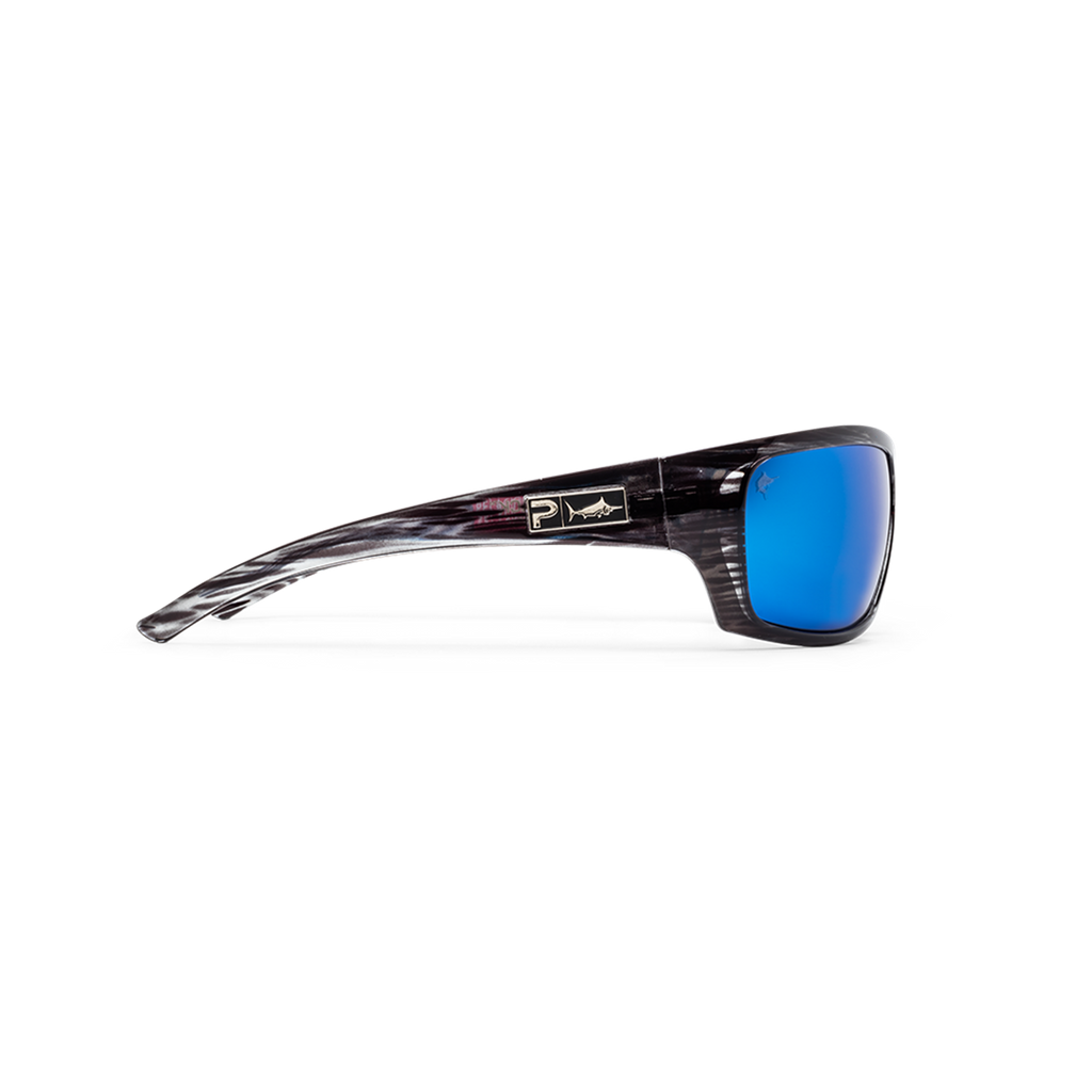 Pelagic The Mack - Polarized Poly Lens - Silverwood/Blue Mirror