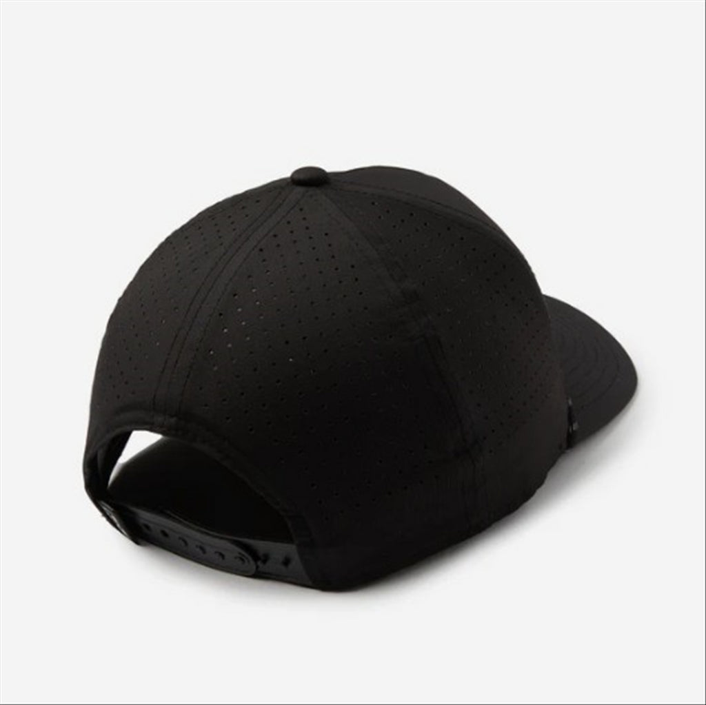Pelagic Upswell Lines In Mid Crown Trucker - Black