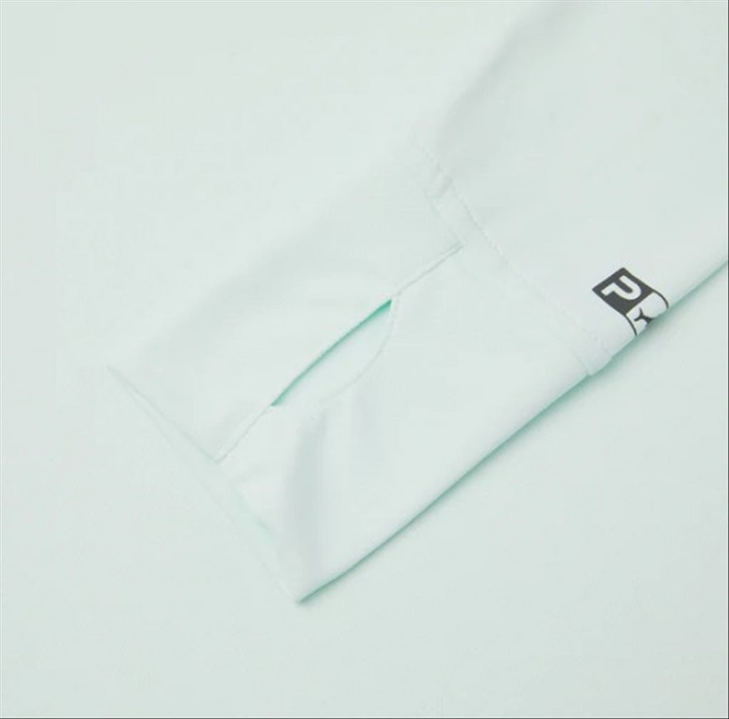 Pelagic Ws Aquatek Lures Hooded Fishing Shirt - Seafoam