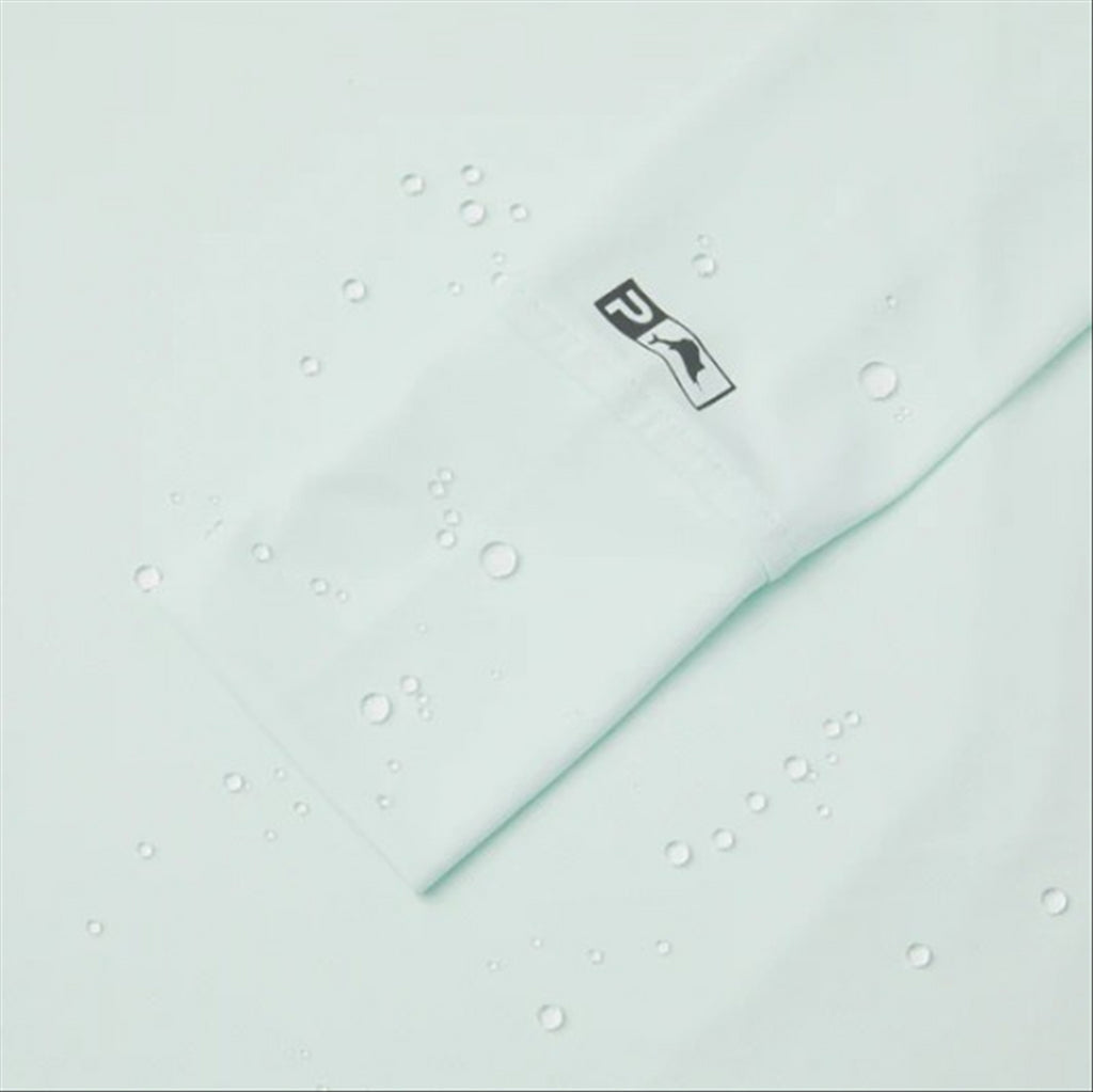 Pelagic Ws Aquatek Lures Hooded Fishing Shirt - Seafoam