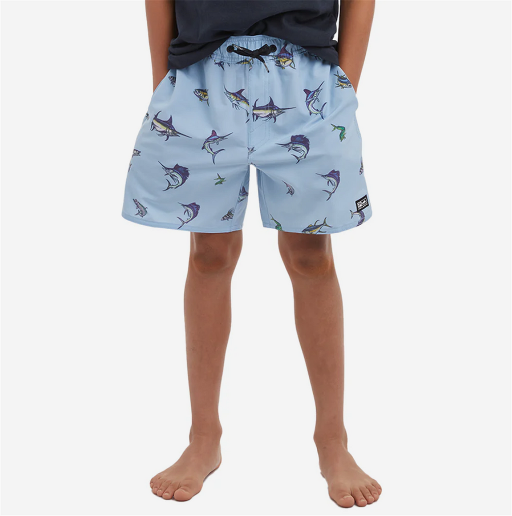 Pelagic Youth Dockside Gamefish E Waist Short Slate