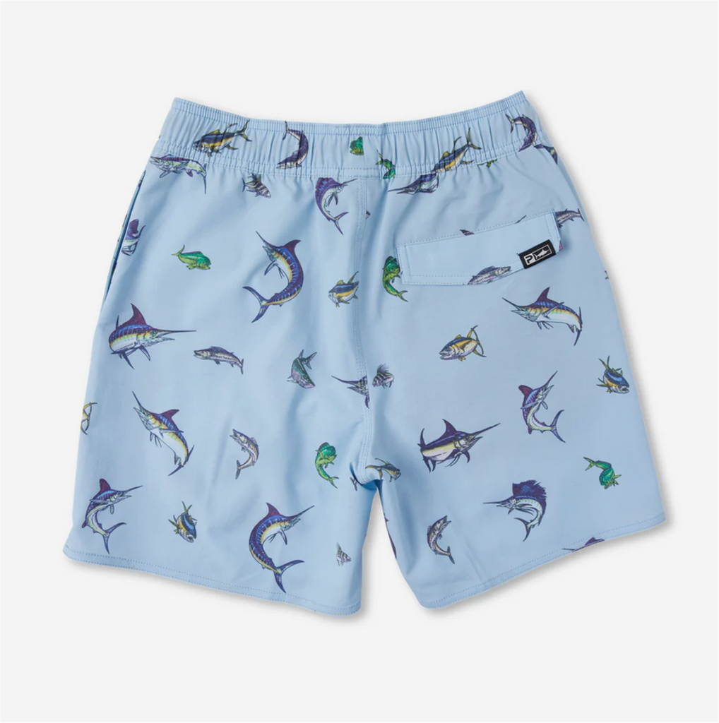 Pelagic Youth Dockside Gamefish E Waist Short Slate