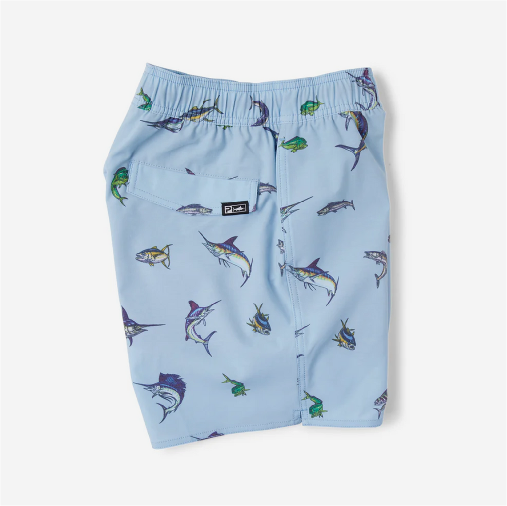 Pelagic Youth Dockside Gamefish E Waist Short Slate