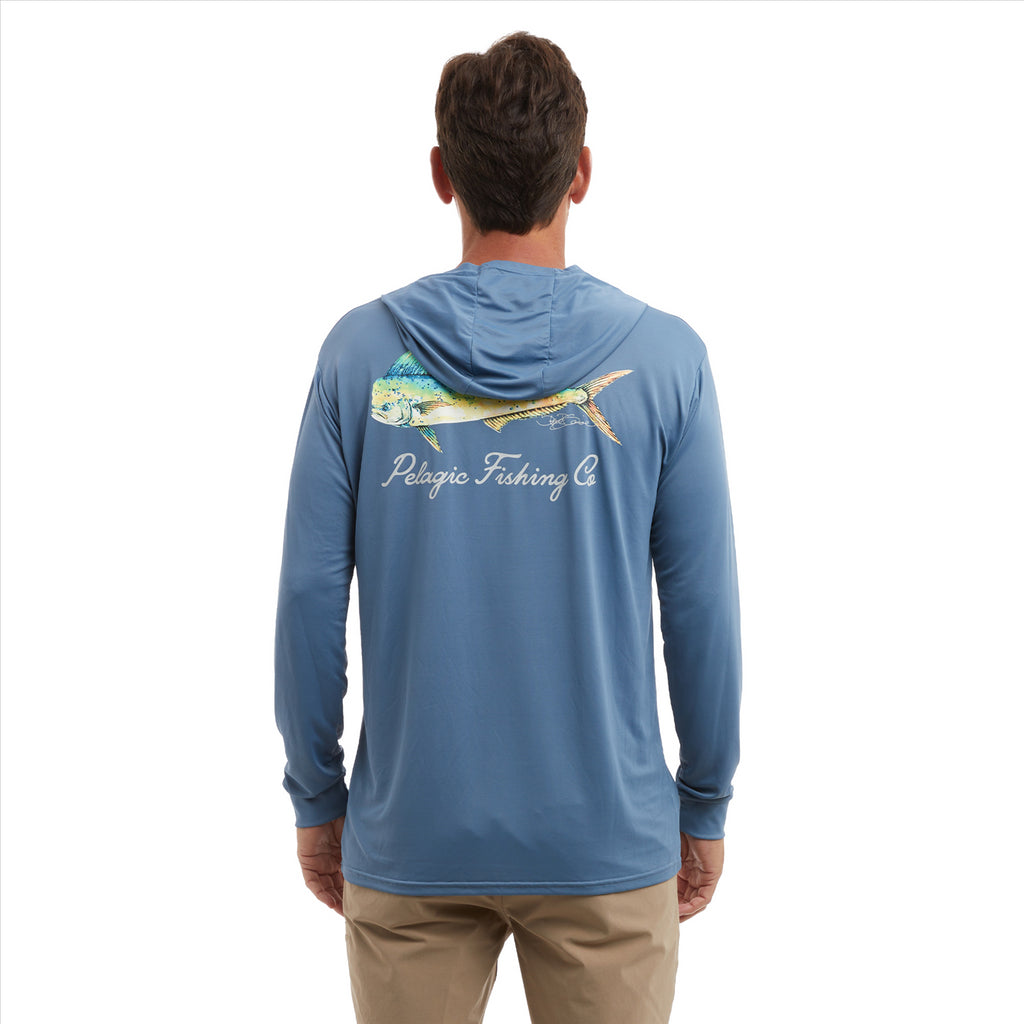 Pelagic Aquatek Goione Mahi Hooded - Petrol